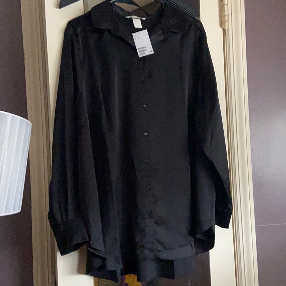 H&M satin top